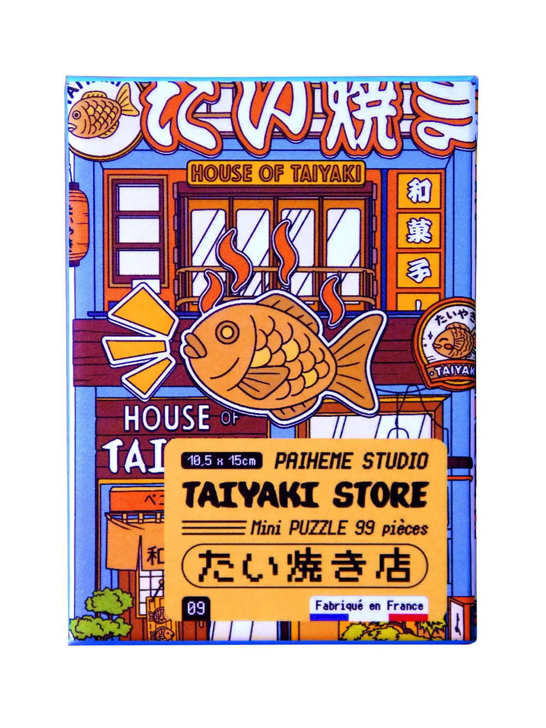 Mini-Puzzle Taiyaki Store 99 pièces, boîte