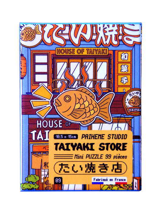 Mini-Puzzle Taiyaki Store 99 pièces, boîte