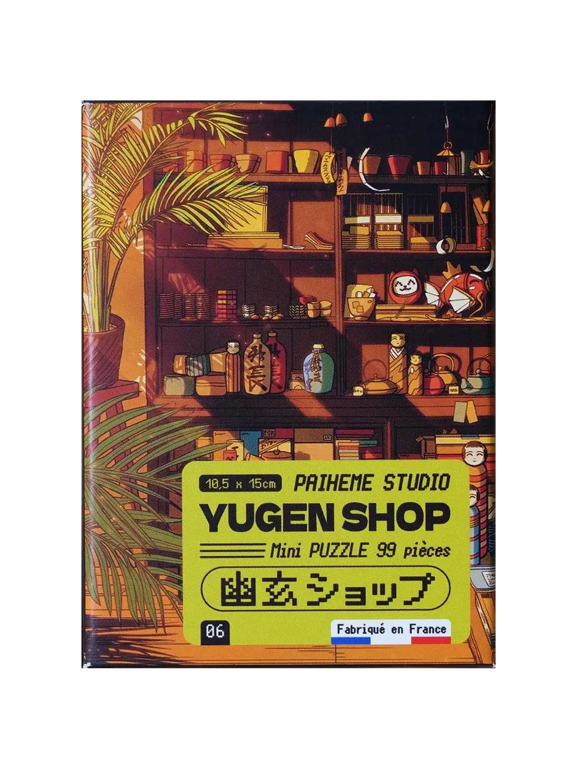 Mini-Puzzle Yugen Shop, visuel assemblé