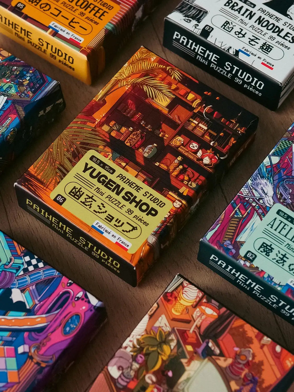 Mini-Puzzle Yugen Shop, en situation