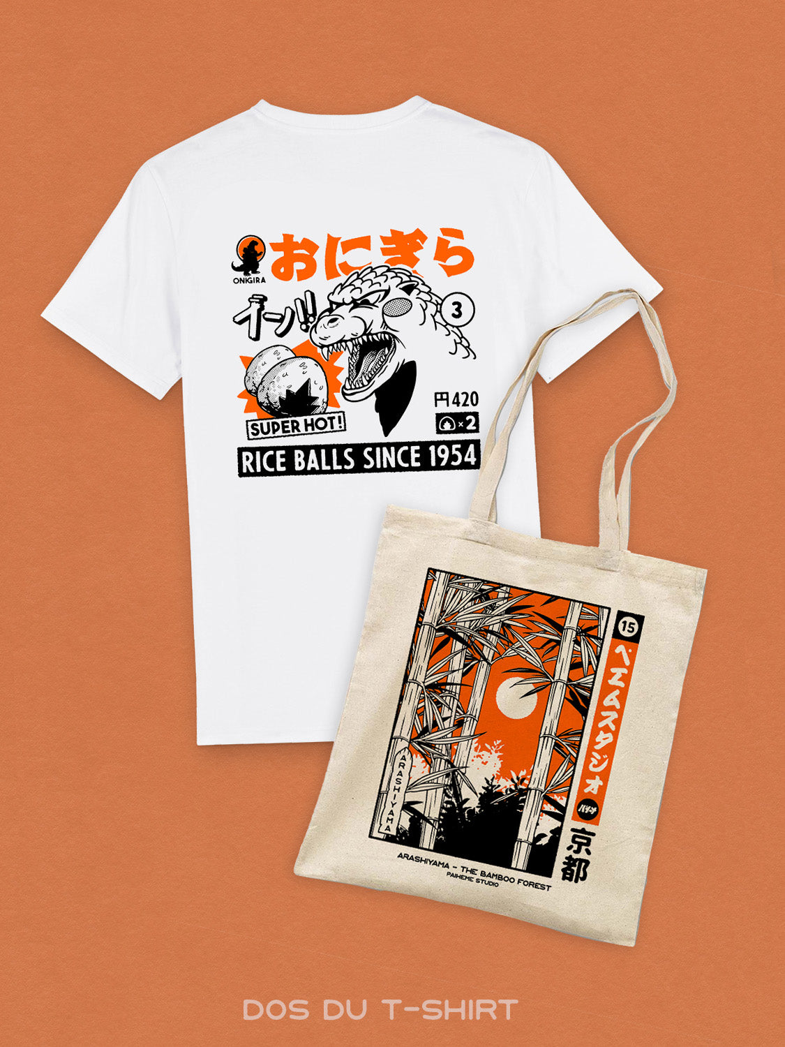 Pack Onigira + Totebag au choix