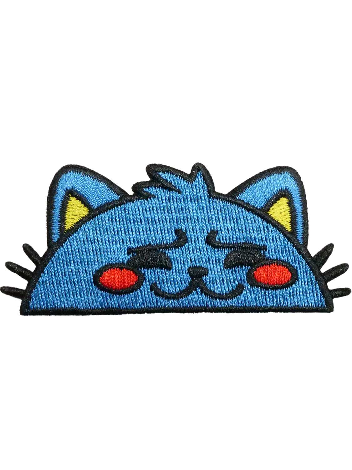 Patch japonais Cat, brodé thermocollant