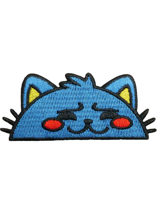 Patch japonais Cat, brodé thermocollant