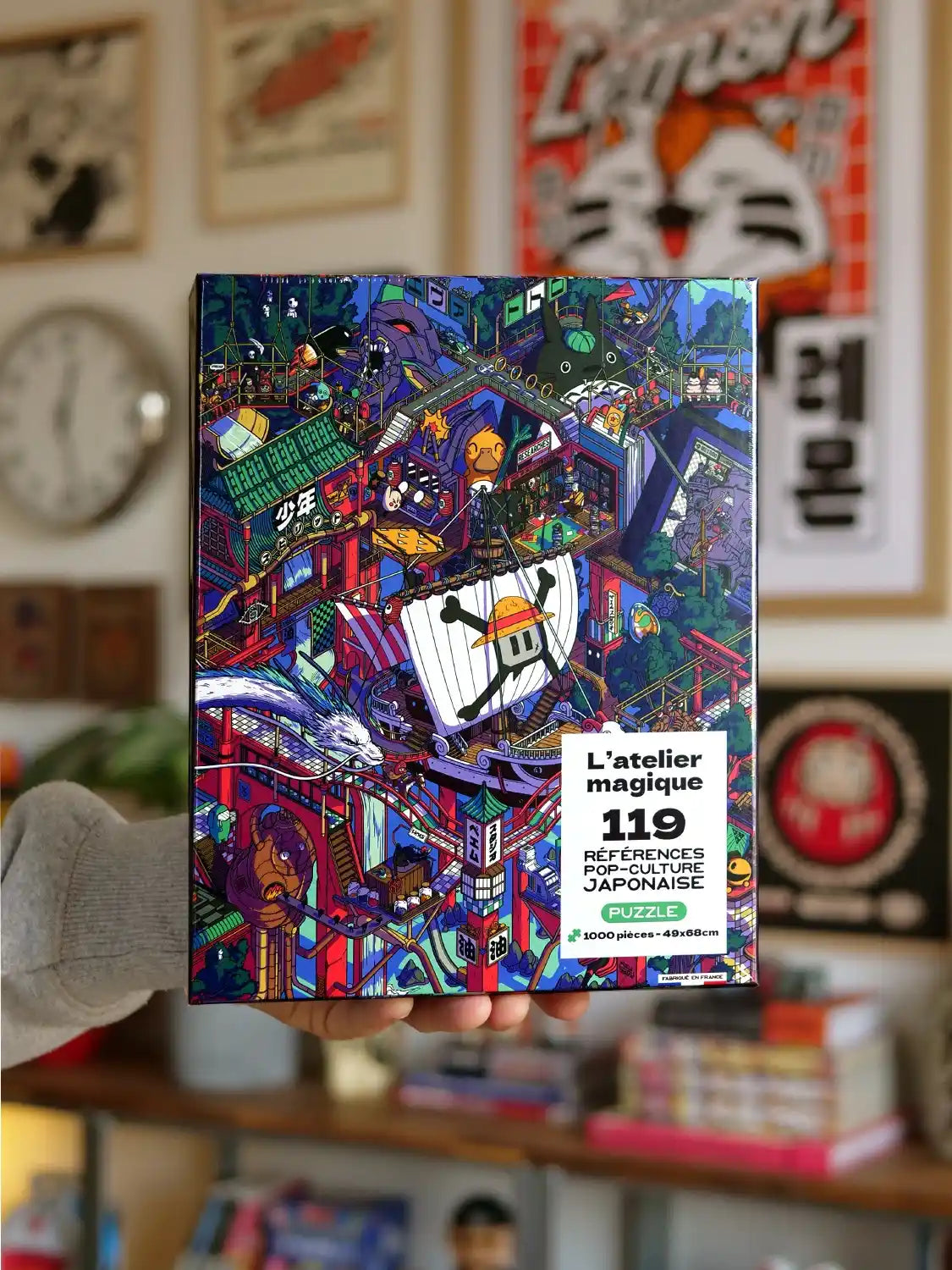 Puzzle japonais Atelier Magique 1000 pièces, boîte