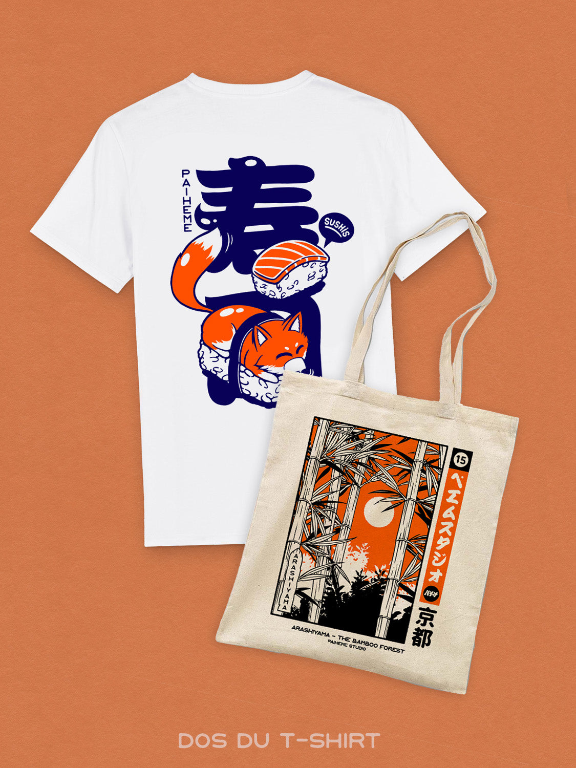 Pack Sushifox + Totebag au choix