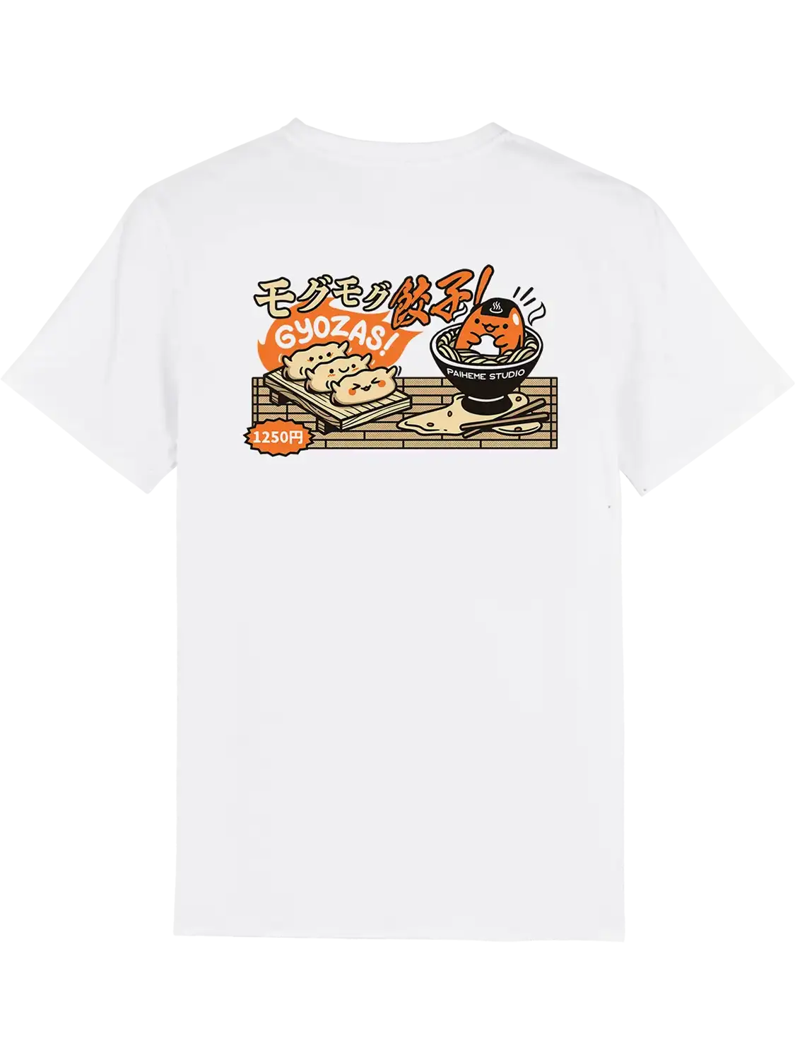 T shirt imprimé japonais Miso Boy, dos imprimé DTF