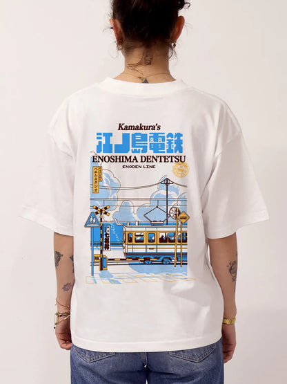 T shirt japonais Kamakura, dos