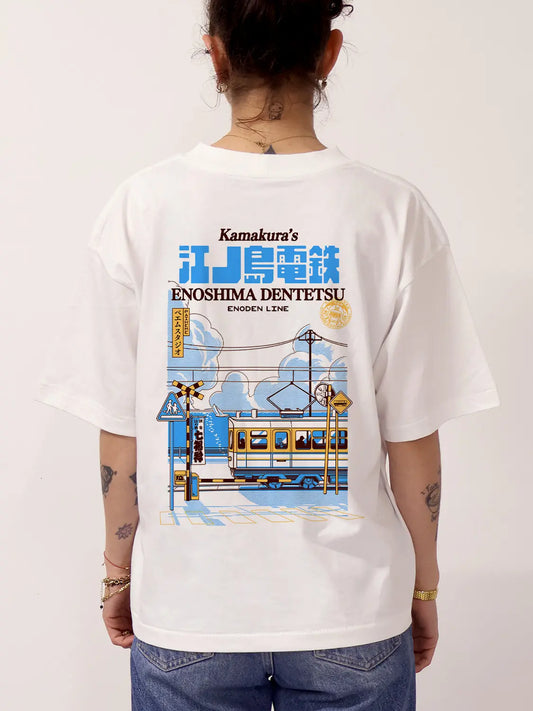 T shirt japonais Kamakura, dos