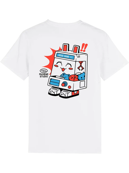 T shirt japonais Kawai UFO, dos imprimé DTF