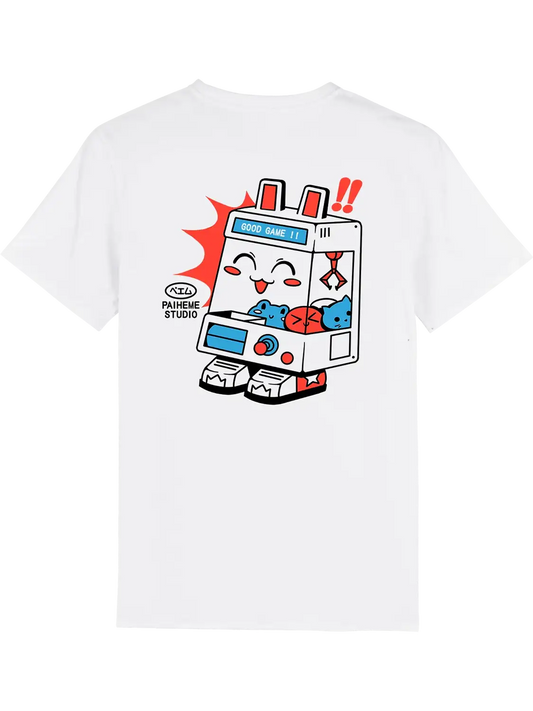 T shirt japonais Kawai UFO, dos imprimé DTF