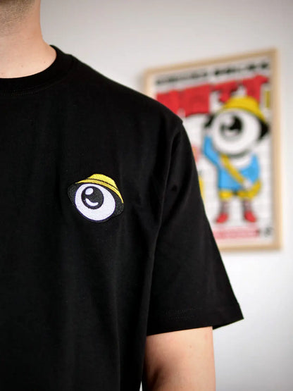 T shirt japonais Yokai Schoolboy, visuel porté
