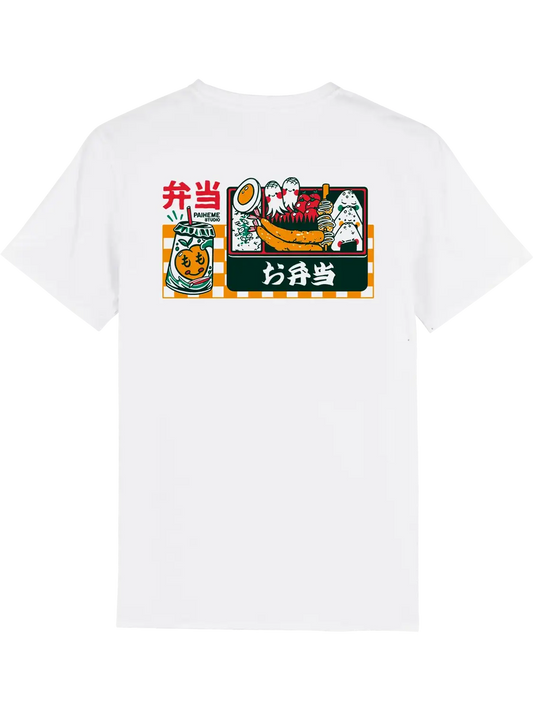 T shirt motif japonais Bento, dos imprimé DTF
