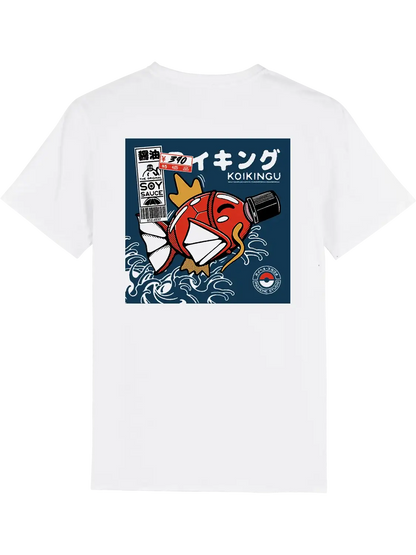 T shirt style japonais Koikingu, dos imprimé DTF
