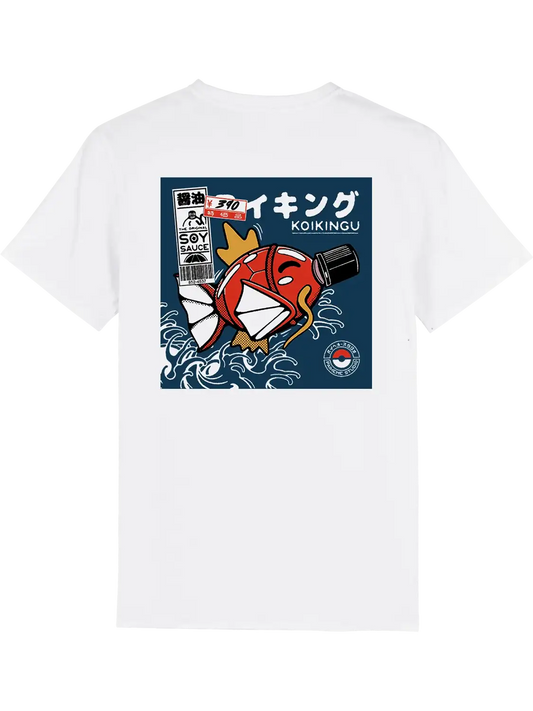 T shirt style japonais Koikingu, dos imprimé DTF