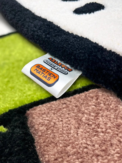 Tapis tufté DANGO, zoom sur le tuftage