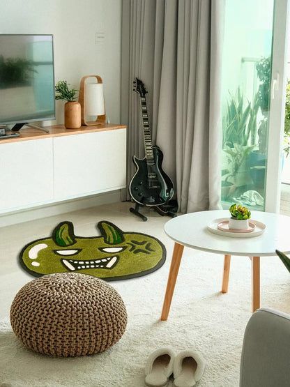 Tapis tufté EDAMAME, mise en situation