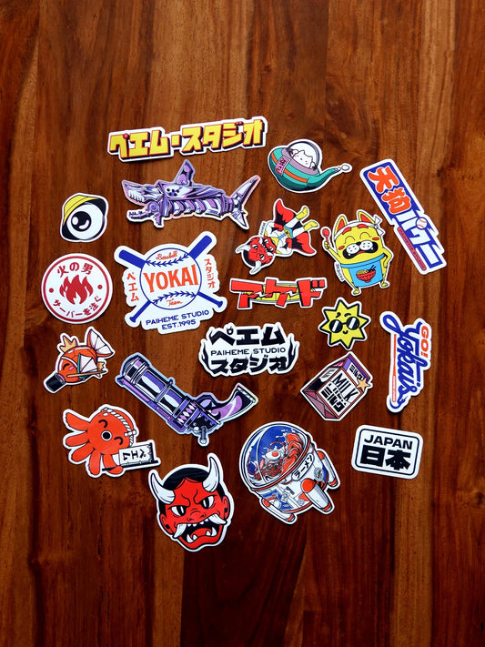 PACK STICKERS SURPRISE X20