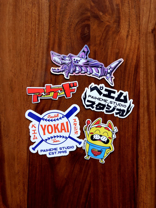 PACK STICKERS SURPRISE X5