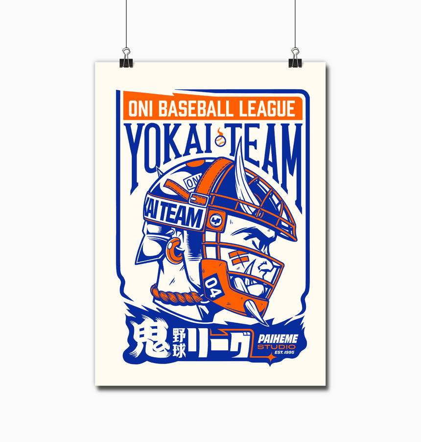 Oni Baseball League - Drucken