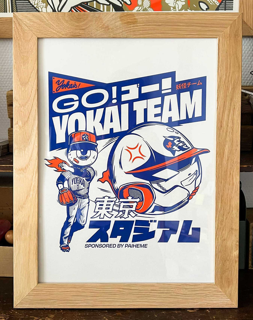 Equipo Go Yokai - Imprimir