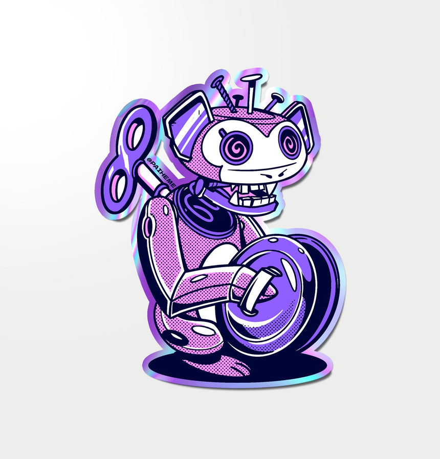 Jinx Holographic Monkey Sticker