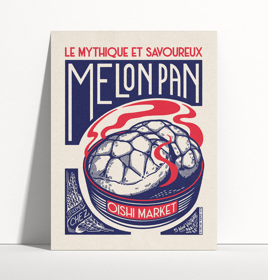 Melon Pan Print