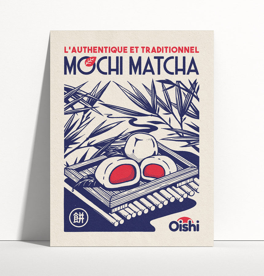 Mochi Matcha Print