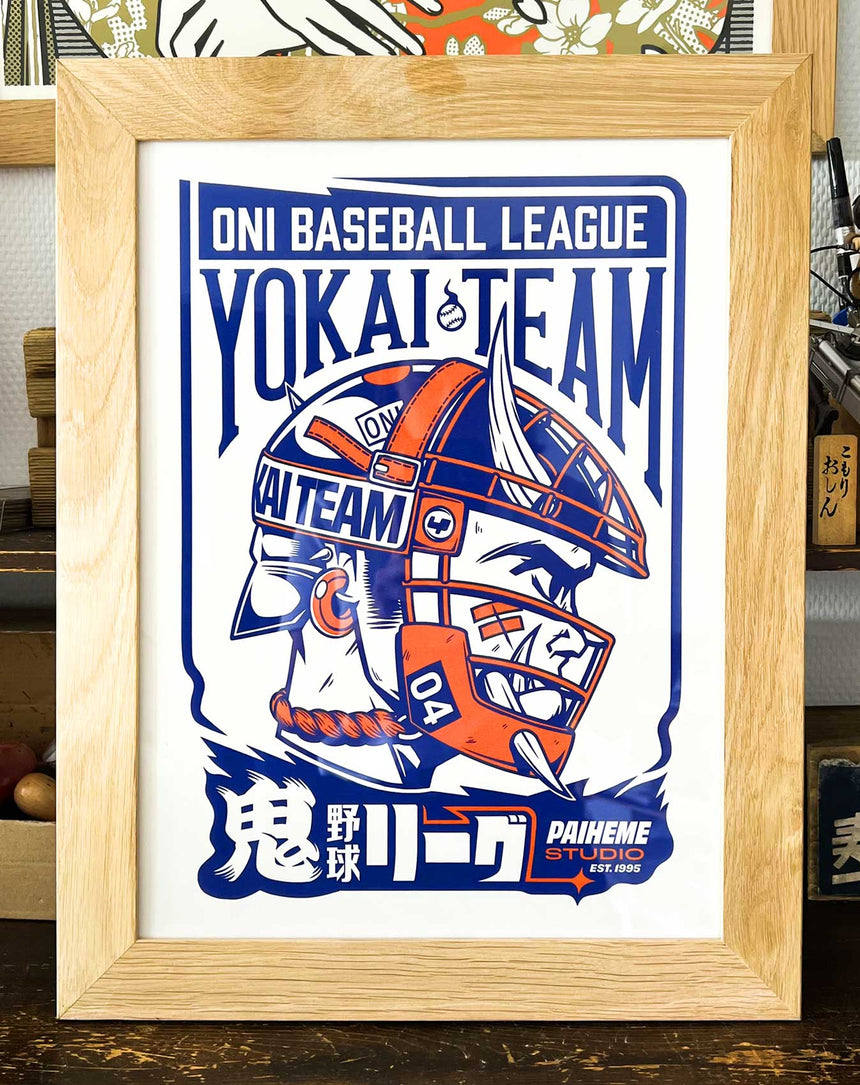 Liga de Béisbol Oni - Imprimir