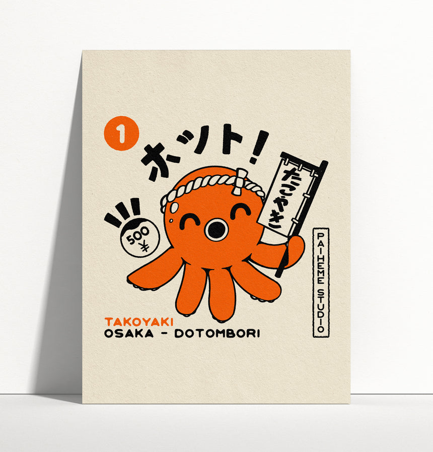 Takoyaki Osaka-Druck