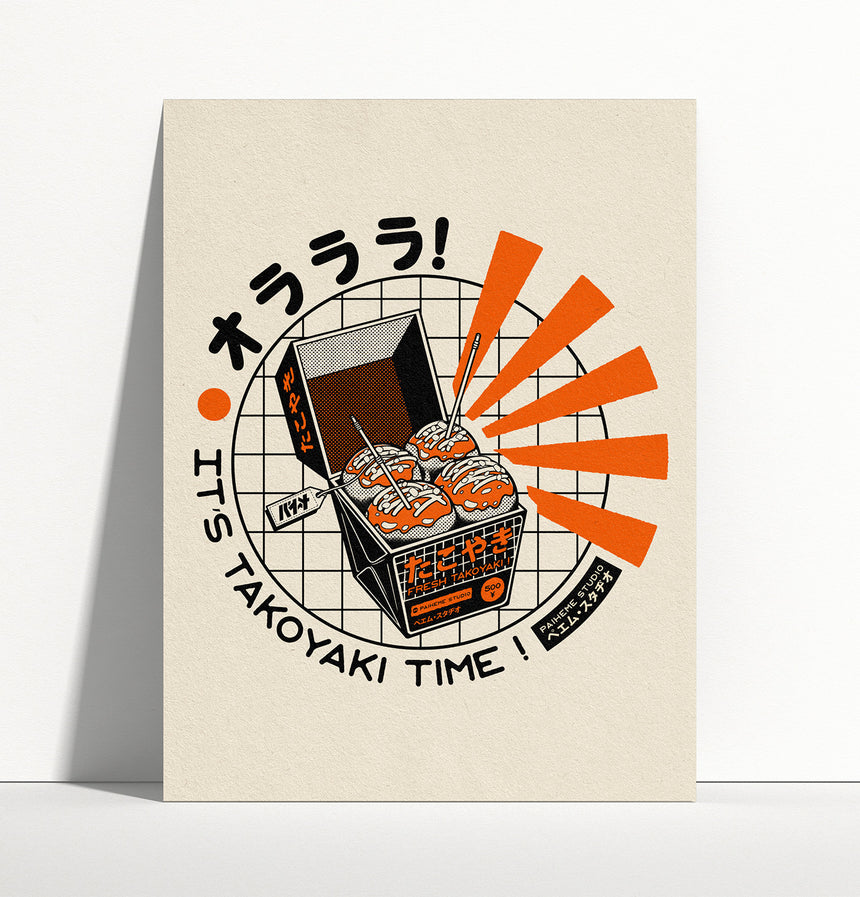 Takoyaki Time Print