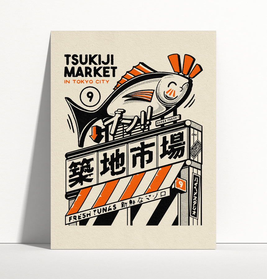 Tsukiji Market Print