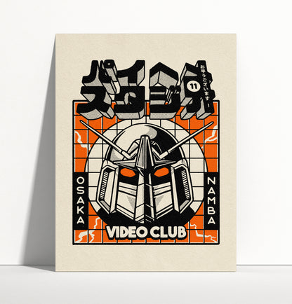 VIDEO CLUB Print 🟧