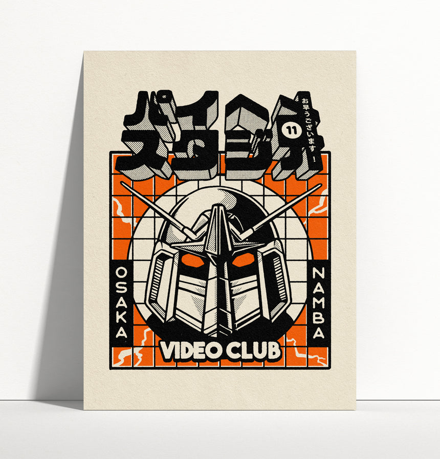 Video Club Print